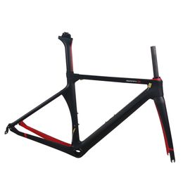 Clearance Sale Aero Road Bike Frame TT-X1 Hight Modulus Toray T800 Carbon Fibre Custom Paint BB86