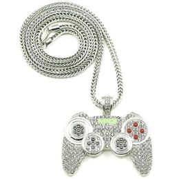 Pendant Necklaces Creative Fashion Video Gamepad Necklace Men's Hip Hop Rock Party JewelryPendant