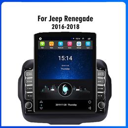 Android 11 Car Video GPSTouchscreen Multimedia Player for 2016-Jeep Renegade with Bluetooth WIFI Navigation support Steering Wheel Cont