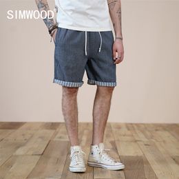 Summer Plaid Checked Oversize Shorts Men Soft Comfortable Drawstring Plus Size Jogger Brand Clothing 220630