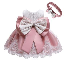 Christmas Newborn Clothing New Baby Dress Girl Lace 1st Birthday Party Princess Dresses For Girls Wedding Clothes 1014 E3