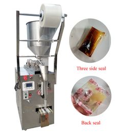Automatic Filling Paste Packing Machine For Honey Ketchup Peanut Butter Pneumatic Multifunctional Paste Liquid Packer Bag Maker