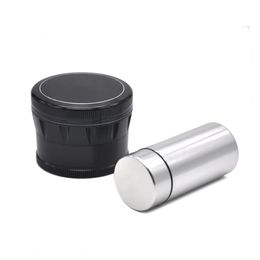 Smoking Accessories grinder Metal Stash Jar Pill Box Cut Dry Herb Tobacco Tool Cigarette