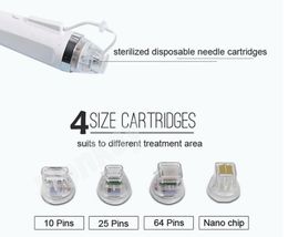 Accessories & Parts Disposable Consumable Cartridge Needles Fractional Rf Gold 10pin 25pin 64pin And Nano Microneedle Tips for Micro Needle RF machine