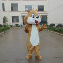 Squirrel Mascot Costume Halloween Christmas Fancy Party Animal Cartoon Character Outfit Suit Adults Women Men Dress Carnival Unisex Adults