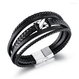 Bangle Fashion Multi-layer Woven Bracelet X Alloy Leather For Men And Women1
