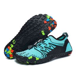 Elastic Non Slip Breathable Beach Seaside Aqua Shoe For Men Women Quick Dry Barefoot Wading Shoes Comfortable Surfing Water Shoe Y220518