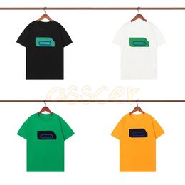 High Quality Mens New T Shirts Womens Letter Print Summer Tees Mans Casual Loose T Shirt Asian Size S-2XL