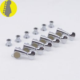 Chrome 6 In-line Guitar Machine Heads Tuners