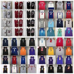 Retro Basketball jerseys 13 Bam Paul Adebayo George 14 Tyler 15 NikolaHerro Jokic 21 Joel 22 Jimmy Embiid 27 Jamal Butler Murray jersey