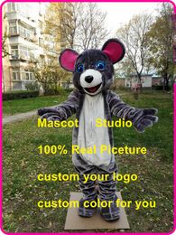 grey mouse mascot costume rat mice custom fancy costume anime kit mascotte theme fancy dress carnival costume41555