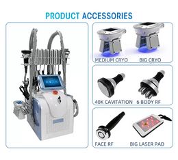 2021 Portable Cryolipolysis Fat Freezing Slimming Machine Vacuum Adipose Reduction Cryotherapy Cryo Loss Weight Equipment LLLT Lipo Laser Home Use#002