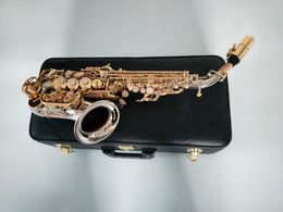KALUO Promotions New Japan Soprano Saxophone B Tune Nickel Plated SC-992 Musical Instrument