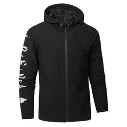 Dhl 2020 Coat Luxury Sweatshirt Hoodie à manches longues à manches longues Sports Zipper Windcheater pour hommes Vestes Men a lo240d