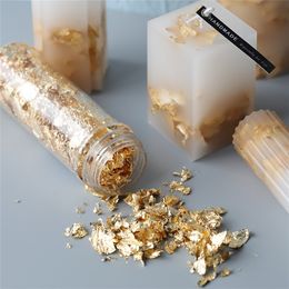 Gold of The Candle 2g Wax Handmade Scented Candles DIY Materials Mousse Foil Decoration candle making supplies 220804