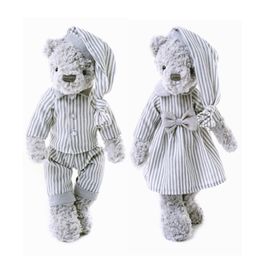 30cm Bear Doll Stuffed Plush Animals Toy Plush Animals Soft Baby Kids Toys for Girls Children Boys Birthday Gift Kawaii Toys LJ201126