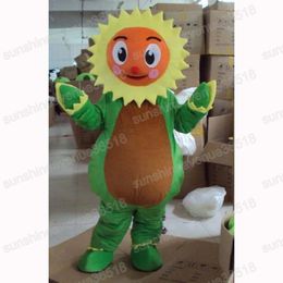 Halloween Sunflower Mascot Costume Cartoon theme character Carnival Unisex Adults Size Christmas Birthday Party Fancy Outfit