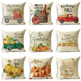 Cushion/Decorative Pillow Pillowcase Autumn Cushion Covers For Couch Sofa Linen Decoration 40cm/45cm And 50cmCushion/Decorative