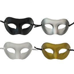 Masquerade Mens Masks Halloween Christmas Masquerade-Masks Venetian Dance party Mask Men mask 4 Colours SN4806