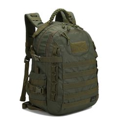 35L Camping Backpack Military Bag Men Travel Bags Tactical Army Molle Climbing Rucksack Hiking Outdoor Sac De Sport 220512