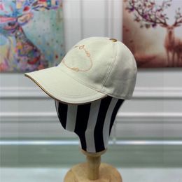 Simple Pattern Embroidery Baseball Caps Outdoor Sports Peaked Cap Street Trend Sunshade Sun Hats