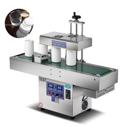 Electromagnetic Induction Aluminum Foil Sealing Machine Stainless Steel Continuous Sealer