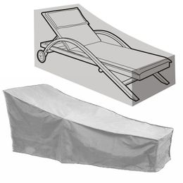 Garden Balcony Chaise Longue Shed Sunshade Waterproof Polyester TAV Outdoor Furniture Recliner Dust Cover 0624