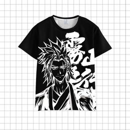 Men's T-Shirts Wushan Five Elements Fire Travelling Country Man Trend Anime Peripheral 3D Printing Men Women's Fashion Short Sleeve Tshirt