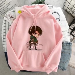 Women's Hoodies & Sweatshirts Anime Sweatshirt Harajuku V-neck 2022 Autumn And Winter Plus Size Korean Style Loose Lovers Letter Long-sleeve
