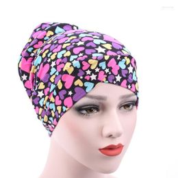 Headscarf Turban Gift Ladies Chemotherapy Cap Women Hats Cancer Muslim Beanie Adults Hair Loss Stretch Adjustable Spring Bonnet Chur22