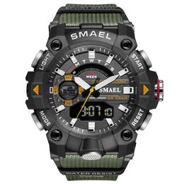 sports Outdoor luminous waterproof watch electronic watch new single movement multi-functionfunction mens watchetL1