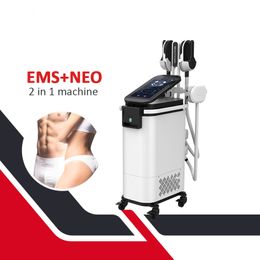2022 4 handles EMS RF body training pro ems muscle stimulator ems rf machine