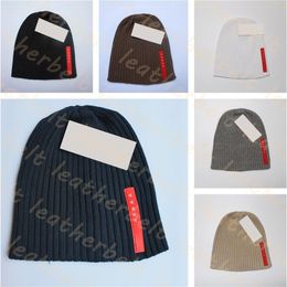 Men Wool Beanie Designer Knitted Skull Cap Outdoor Warm Woolen Hat Letter Printed Beanies Women Casual Knit Hat