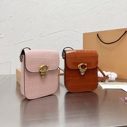 Fashion Phone Bag Ladies Designer Shoulder Bag Leather Messenger Bag Mini Wallet
