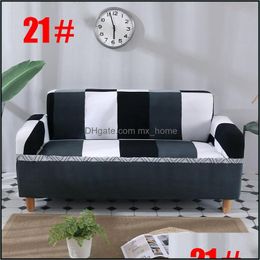 Mti Function All-Inclusive Sofa Ers 4 Size Elastic Er Fabric Retro Colors Printing Home Decor Yl0184 Drop Delivery 2021 Chair Sashes Texti