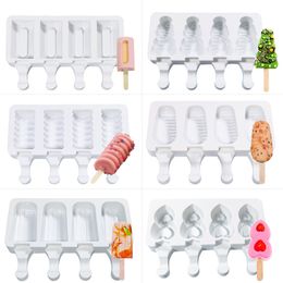 Silicone mold Chocolate pastry Baking s for ice cream popsicle mould silicone 220509