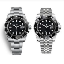 Designer Watch BK Factory Luxury Top Mens Watch Steel Watches Automatic Cal.2813 Black Green Ceramic Bezel 116610 Dive Men Eta Sport Wristwatches