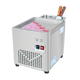 Desktop Household Fried Ice Machine Fried Ice Cream Rolls Making Machine Frying Yoghourt Fruit Smoothie Machine