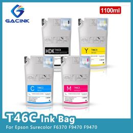 Ink Refill Kits T46C8 Cartridge With Chip Compatible For Surecolor F6370 F9470 F9470H Printer Bag 1100ml/pcsInk KitsInk Roge22