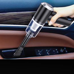 Car Organiser 9000Pa Wireless Charging Vacuum Cleaner High-power Suction Powerful Mini Home Small Handheld Auto Supplies