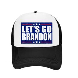 Stock Let's Go Brandon Baseball Hat American Campaign Party Supplies Men's and Women's Baseballs Caps BES121