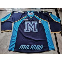 Nc74 Custom Hockey Jersey Men Youth Women Vintage Mississauga St. Michael's Majors Casey Cizikas High School Size S-6XL or any name and number jersey