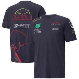 F1 T-shirt Formula 1 Racing Suit Car Fans Casual Breathable Short Sleeves Custom Team Men T-shirts Jersey Summer Quick Dry