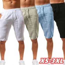 Summer Style Mens Casual Sports Cotton and Linen Comfortable Fashion Shorts Cool 220614