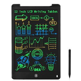 8.59.512 Inch Erasable LCD Writing Tablet Notespad Drawing Board with Colourful Screen Eonal Toys For children 220705
