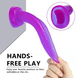 Anal Plug Realistic Tongue Butt g-spot Stimulate Skin Color sexy Toys Oral Erotic Products Rough Surface Shop SM