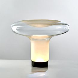 Table Lamps Nordic Led Lamp Italy Designer Glass For Living Room Bedroom Study Desk Decor Light Modern Home Bedside LampTable