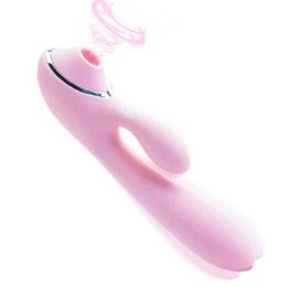 NXY Vibrators Sucking Women's Multi Frequency Vibrating Stick G-point Vibration Flirting Masturbator Fun Products 220426