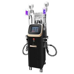lipolysis cavitation machine body slimming RF Laser beauty equipment cool shaping machine 4 handles cryolipolysis machine