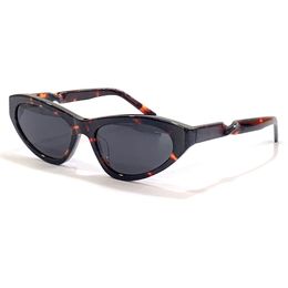 2022 Acetate Oval Shapes Sunglasses Female Fashion Cat Eye Glasses Designer UV400 Protection Eyewear for Women
